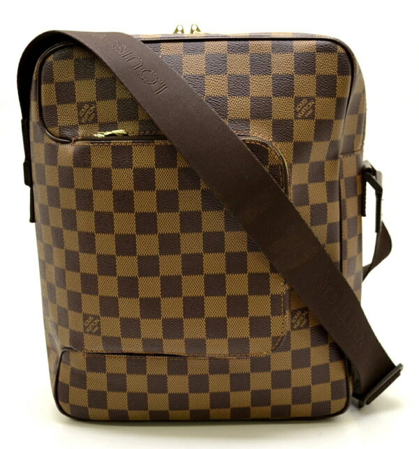 11510757 Louis Vuitton Olaf MM Shoulder Bag Damier Brown