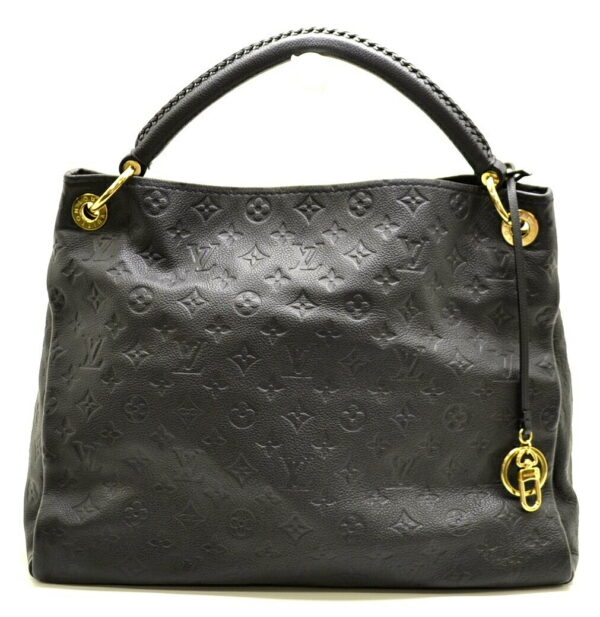 11510801 Louis Vuitton Artsy MM Tote Bag Monogram Empreinte Black