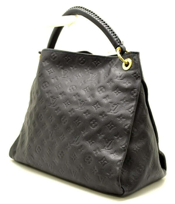 11510801 1 Louis Vuitton Artsy MM Tote Bag Monogram Empreinte Black