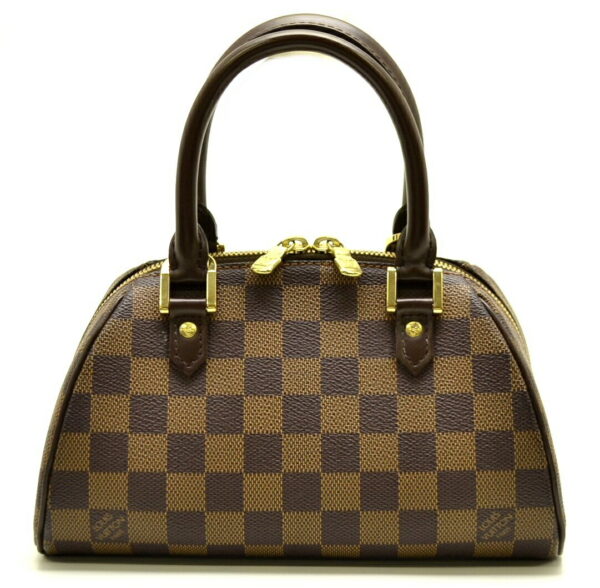 11510810 Louis Vuitton Rivera Mini Handbag Damier Brown