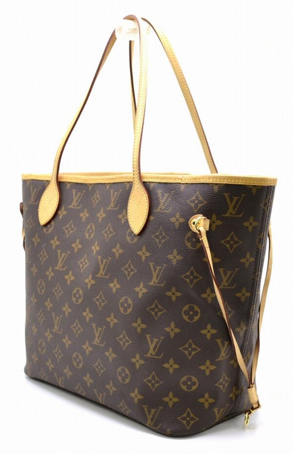 11510877 1 Louis Vuitton Neverfull MM Tote Bag Monogram Brown