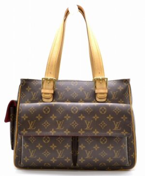 11510882 Louis Vuitton Cartesier GM Shoulder Bag Monogram Brown