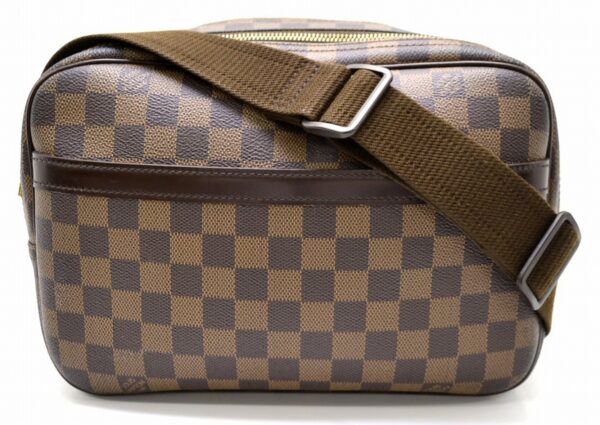 11510888 Louis Vuitton Reporter PM Shoulder Bag Damier Brown