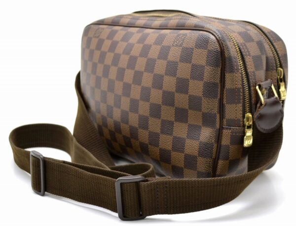 11510888 1 Louis Vuitton Reporter PM Shoulder Bag Damier Brown