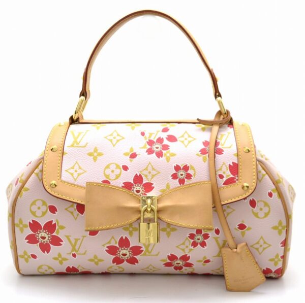 11520054 Louis Vuitton Cherry Blossom Sac Handbag Monogram Pink