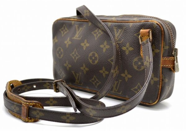 11520086 1 Louis Vuitton Marly Bandouliere Pochette Monogram Brown