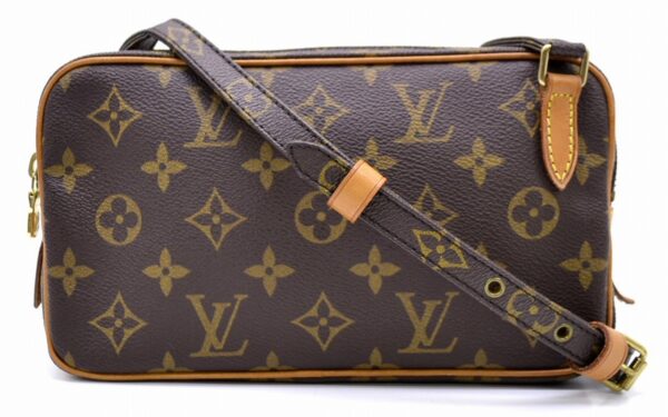 11520322 Louis Vuitton Marly Bandouliere Pochette Monogram Brown