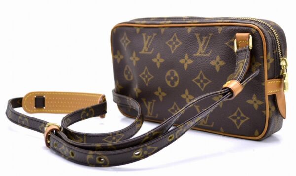 11520322 1 Louis Vuitton Marly Bandouliere Pochette Monogram Brown