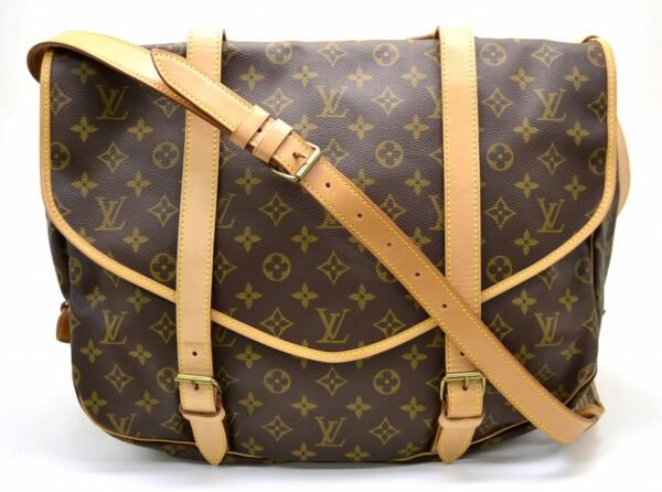 11520615 Louis Vuitton Saumur GM Shoulder Bag Monogram Brown