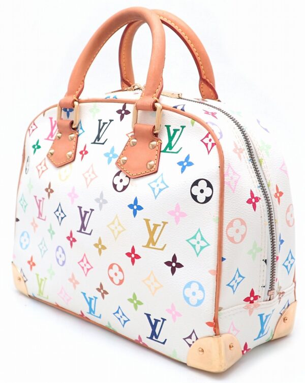 11520671 1 Louis Vuitton Trouville Handbag Multicolor White