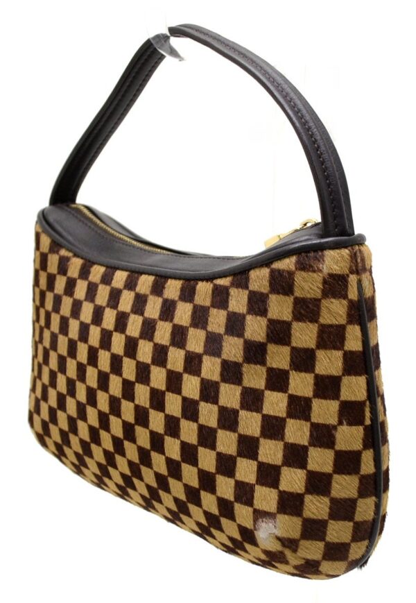 11520672 1 Louis Vuitton Sauvage Tiger Handbag Damier Brown