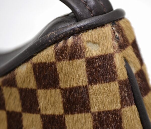 11520672 5 Louis Vuitton Sauvage Tiger Handbag Damier Brown