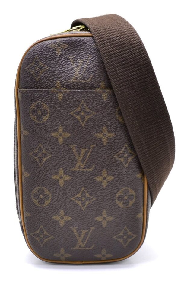 11520715 Louis Vuitton Pochette Ganju Body Bag Monogram Brown