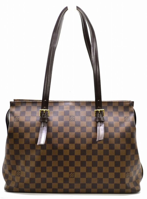 11520898 Louis Vuitton Chelsea Tote Bag Damier Brown