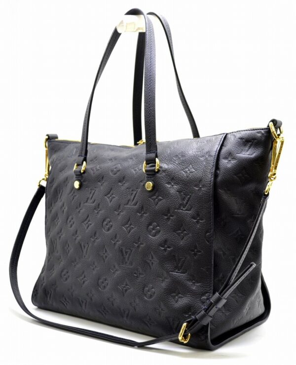 11520916 1 Louis Vuitton Lumineuse PM Tote Bag Monogram Empreinte Black