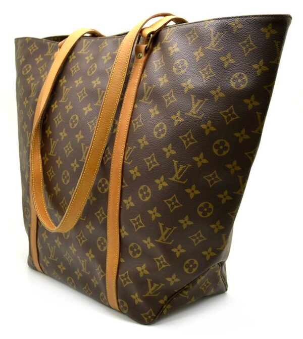 11520930 1 Louis Vuitton Sac Shopping Tote Bag Monogram Brown