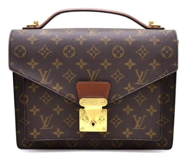 11521032 Louis Vuitton Monceau 28 Handbag Monogram Brown