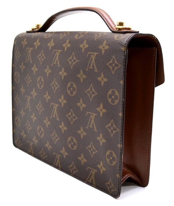 11521032 1 Louis Vuitton Monceau 28 Handbag Monogram Brown