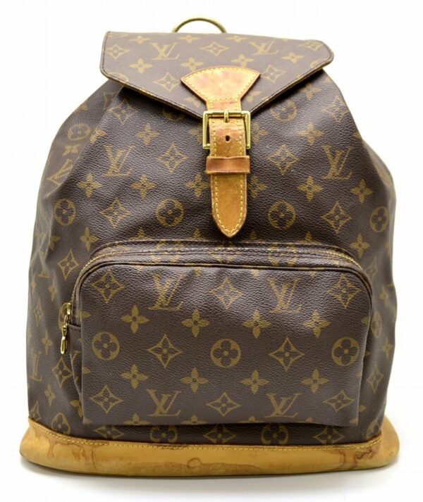 11521087 Louis Vuitton Montsouris GM Rucksack Monogram Brown