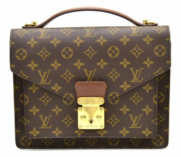 11521114 Louis Vuitton Monceau 28 Handbag Monogram Brown