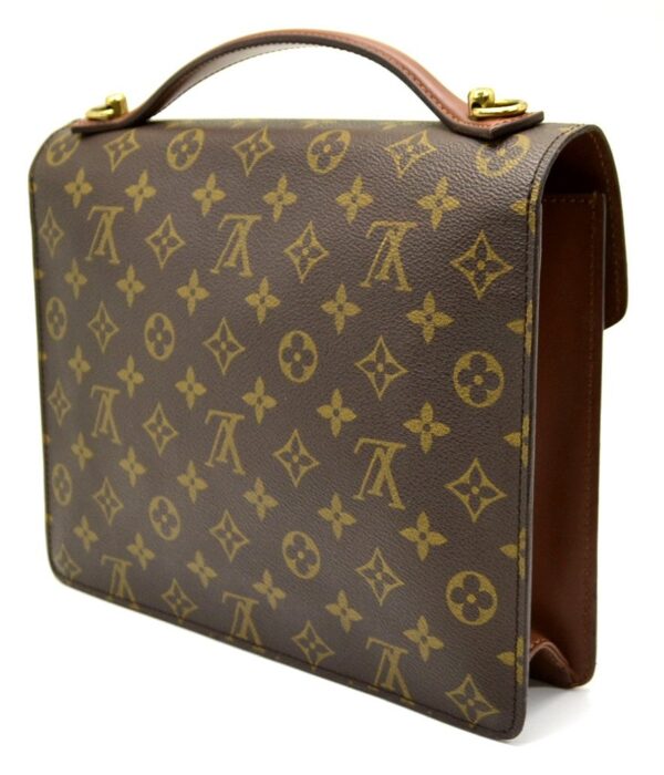 11521114 1 Louis Vuitton Monceau 28 Handbag Monogram Brown