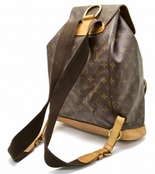 11521131 1 Louis Vuitton Montsouris GM Rucksack Monogram Brown