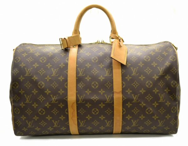 11521152 Louis Vuitton Keepall Bandouliere 50 Bag Monogram Brown