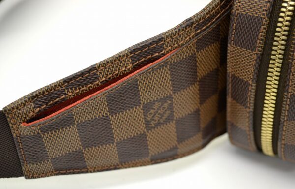 11521356 8 Louis Vuitton Jeronimos Waist Bag Damier Brown