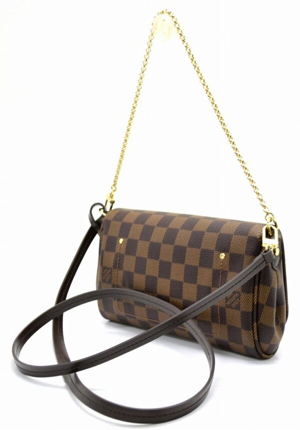 11521358 1 Louis Vuitton Favorite PM Pouch Damier Brown