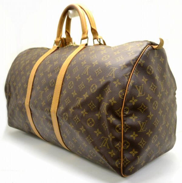 11521362 1 Louis Vuitton Keepall 55 Bag Monogram Brown