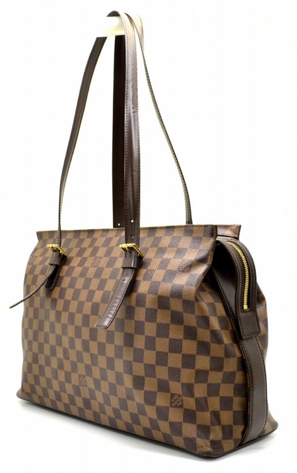 11521384 1 Louis Vuitton Chelsea Tote Bag Damier Brown