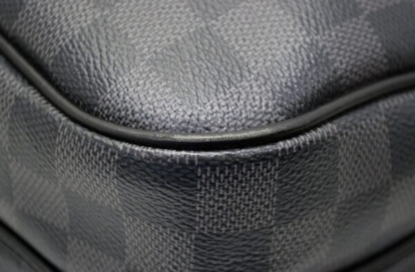 11521393 2 Louis Vuitton Michael Backpack Damier Graphite Black