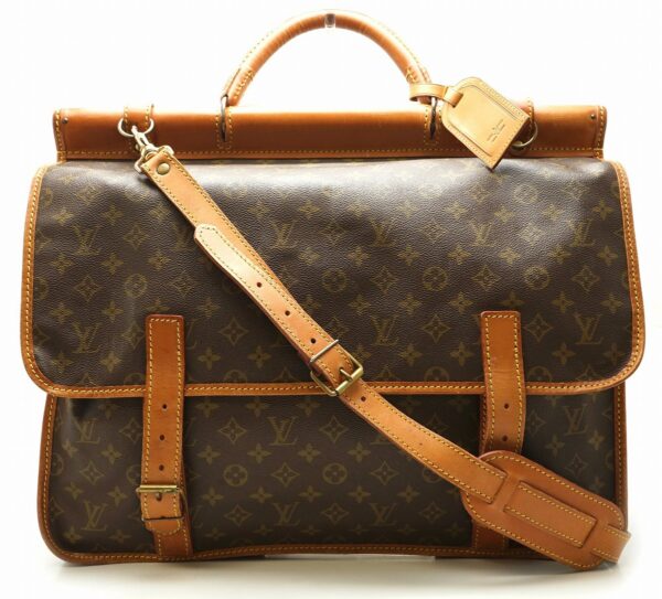 11521411 Louis Vuitton Sac Kleber Bag Monogram Brown