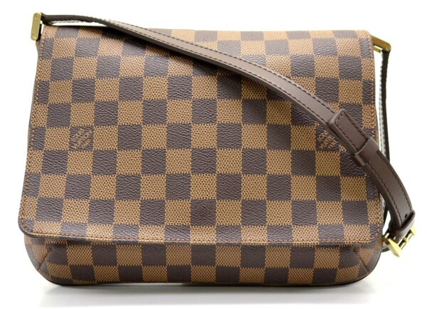 11521418 Louis Vuitton Musette Tango Crossbody Damier Brown