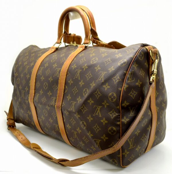 11521423 1 Louis Vuitton Keepall Bandouliere 50 Bag Monogram Brown