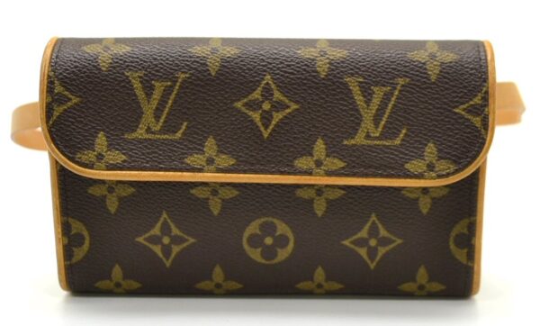 11521436 Louis Vuitton Pochette Florentine Waist Bag Monogram Brown