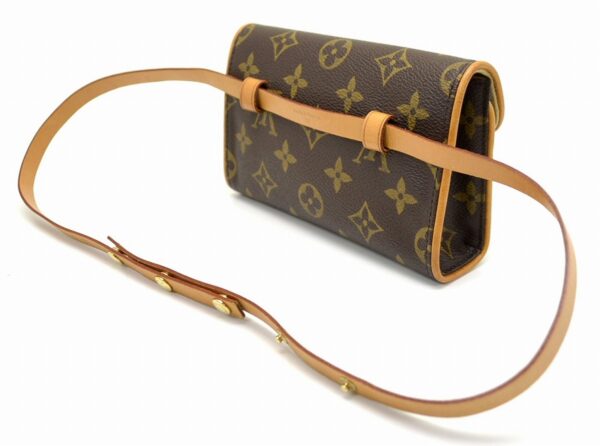 11521436 1 Louis Vuitton Pochette Florentine Waist Bag Monogram Brown