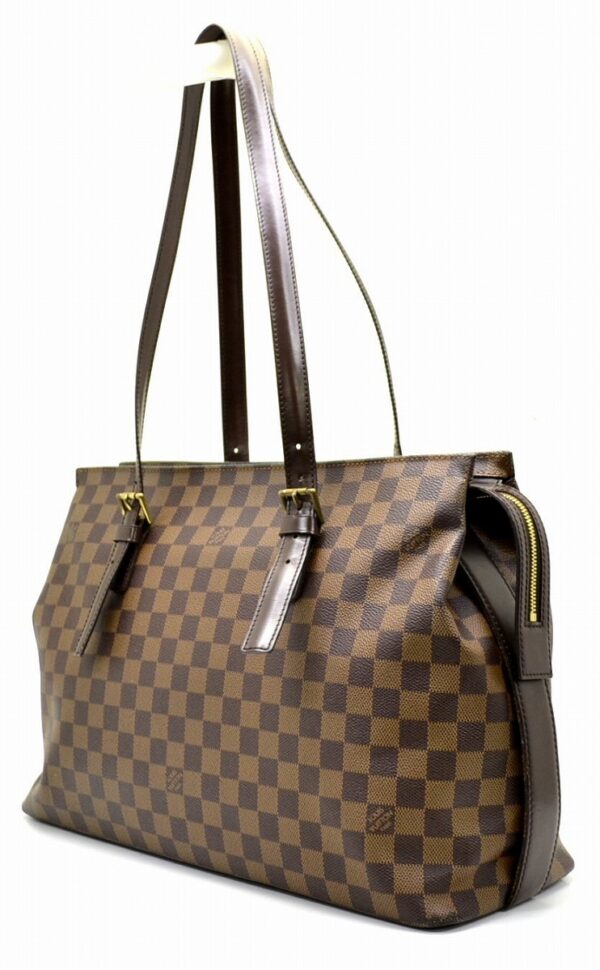 11521449 1 Louis Vuitton Chelsea Tote Bag Damier Brown