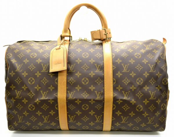 11521530 Louis Vuitton Keepall 50 Bag Monogram Brown