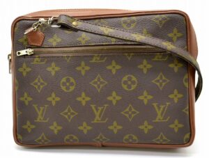 11530224 LOUIS VUITTON Pochette Bosphore Ebene Damier Shoulder Bag