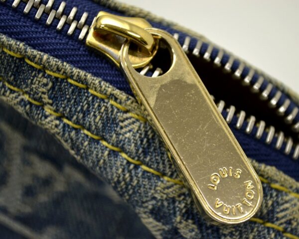 11530263 5 Louis Vuitton Baggy PM Shoulder Bag Monogram Denim Blue