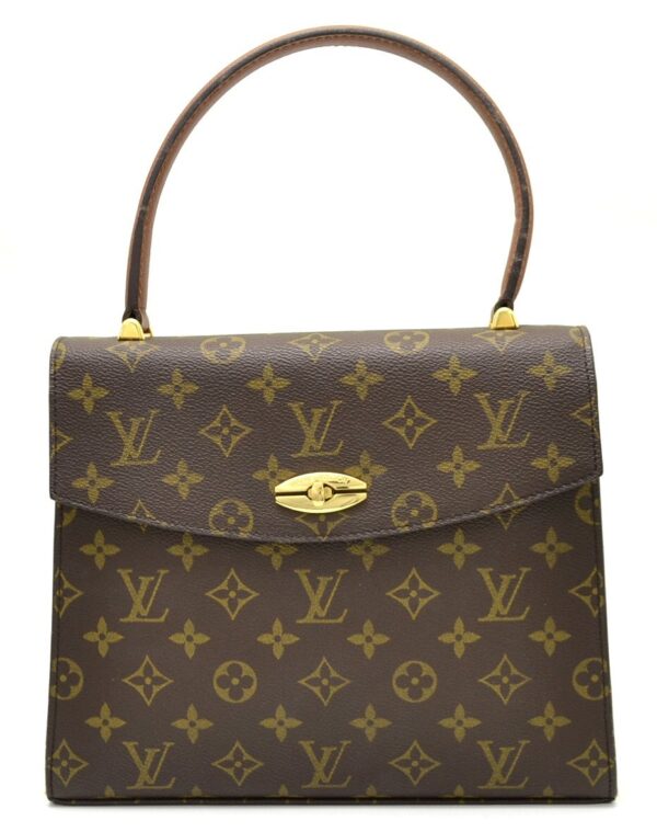 11530342 Louis Vuitton Malherbe Handbag Monogram Brown