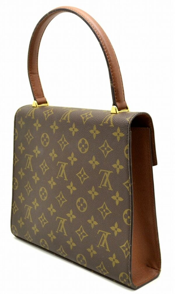 11530342 1 Louis Vuitton Malherbe Handbag Monogram Brown