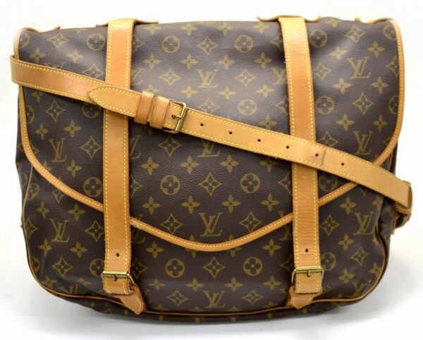 11530423 Louis Vuitton Saumur 43 GM Shoulder Bag Monogram Brown