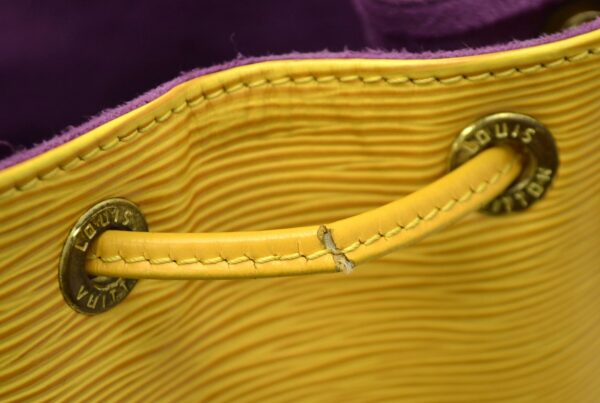 11530737 5 Louis Vuitton Petit Noe Shoulder Bag Epi Yellow