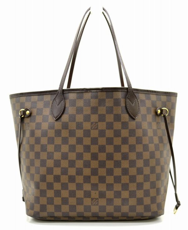 11530738 Louis Vuitton Neverfull MM Tote Bag Damier Brown