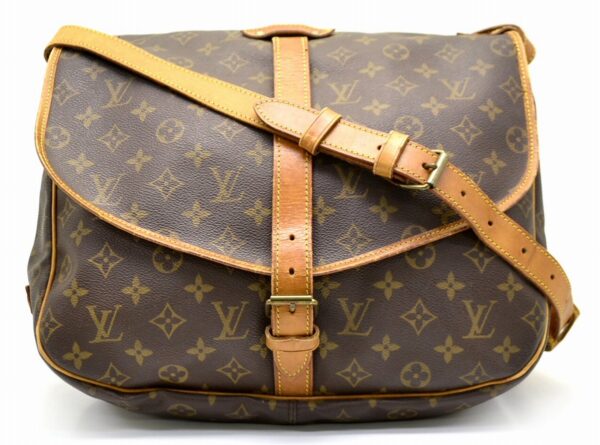 11530951 Louis Vuitton Saumur 35 Shoulder Bag Monogram Brown