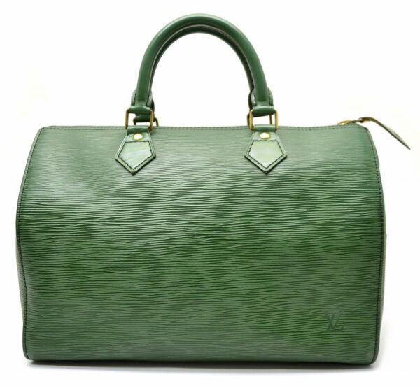 11530952 Louis Vuitton Speedy 30 Bag Epi Green