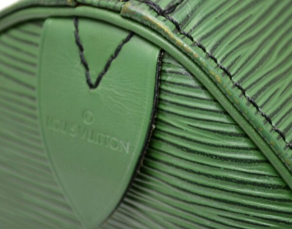 11530952 7 Louis Vuitton Speedy 30 Bag Epi Green