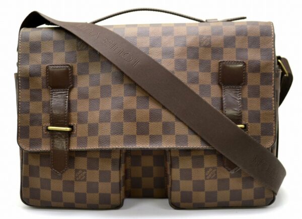 11531041 Louis Vuitton Broadway Shoulder Bag Damier Brown